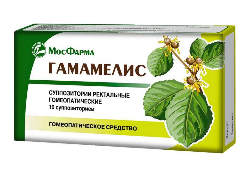 

ГАМАМЕЛИС 10 шт. свечи