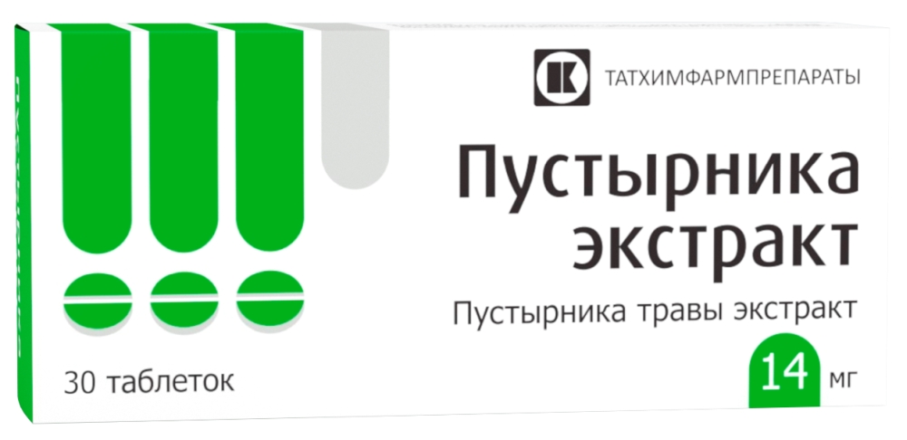 Пустырника Экстракт 14мг 30 шт. таблетки, фото №1