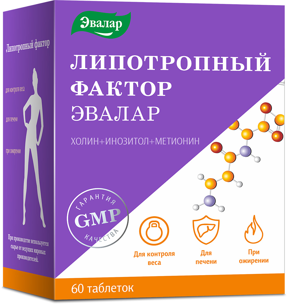 Липотропный фактор таблетки 120 шт.
