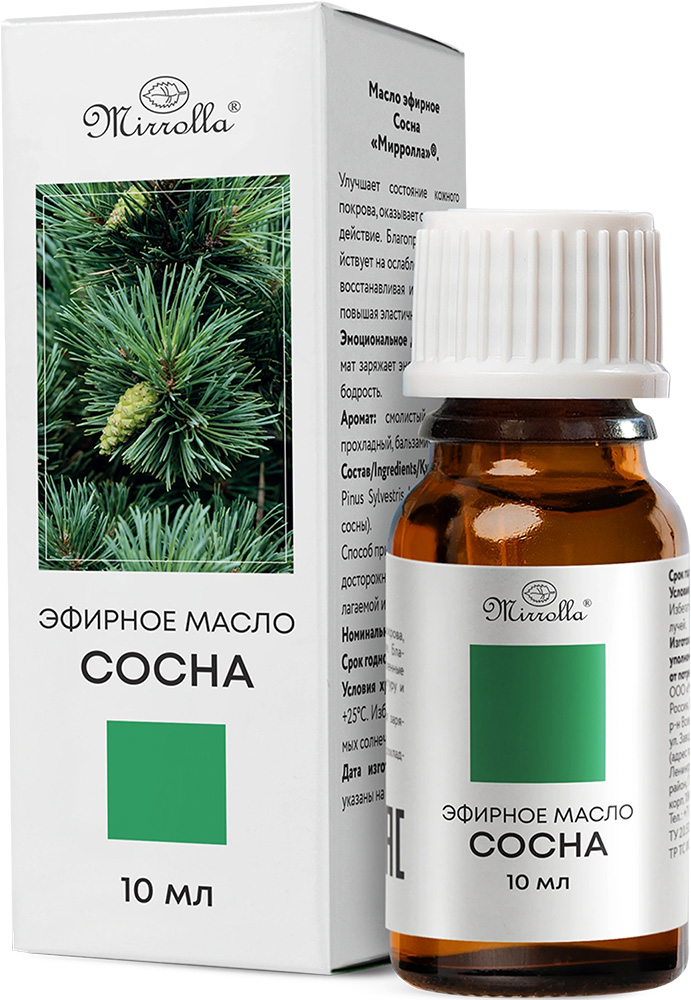 Мирролла масло эфирное сосна 10мл