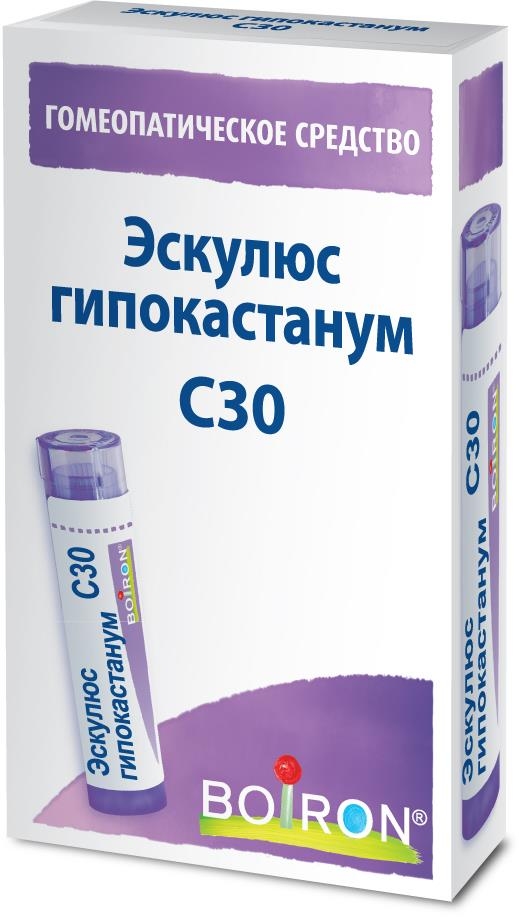 Эскулюс Гипокастанум С30 4г гранулы гомеопатические