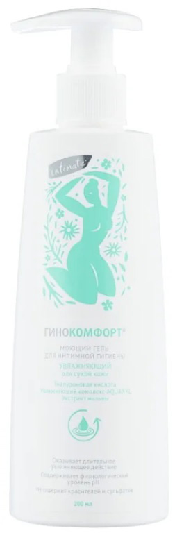 Увлажняющий гель для интимной гигиены для ежедневного ухода Hydrating Intimate Gel, 200 мл