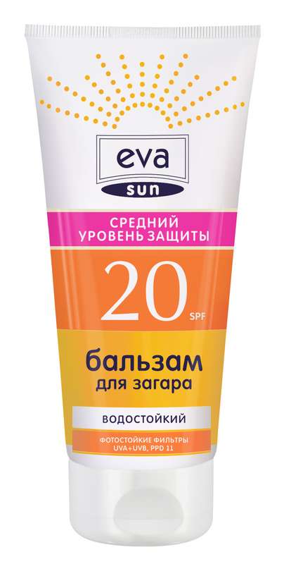 

ЕВА САН бальзам для загара SPF20 200мл