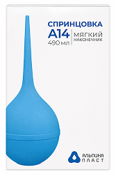Альпина пласт спринцовка а n14 (490мл) с мягким наконечником