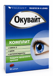 Окувайт Комплит капсулы 30 шт. Catalent Italy S.p.A.
