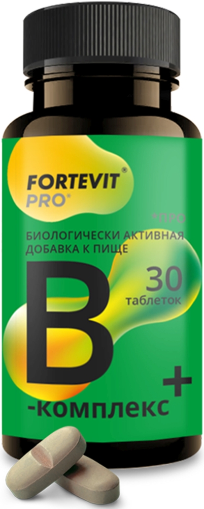 Фортевит Про В-Комплекс Плюс 30 шт. таблетки Мирролла