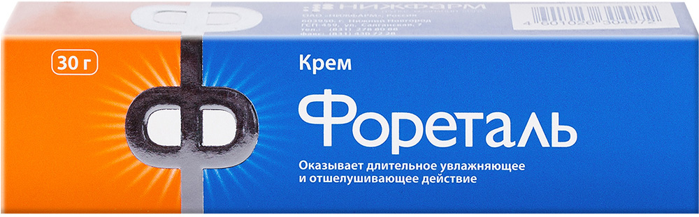 Фореталь крем 30г Нижфарм, фото №1