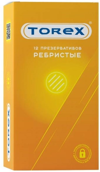 Торекс презервативы Ребристые 12 шт.