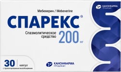 Спарекс 200мг 30 шт. капсулы с пролонгированным высвобождением продакшн Зао