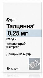 Талценна 0,25мг 30 шт. капсулы