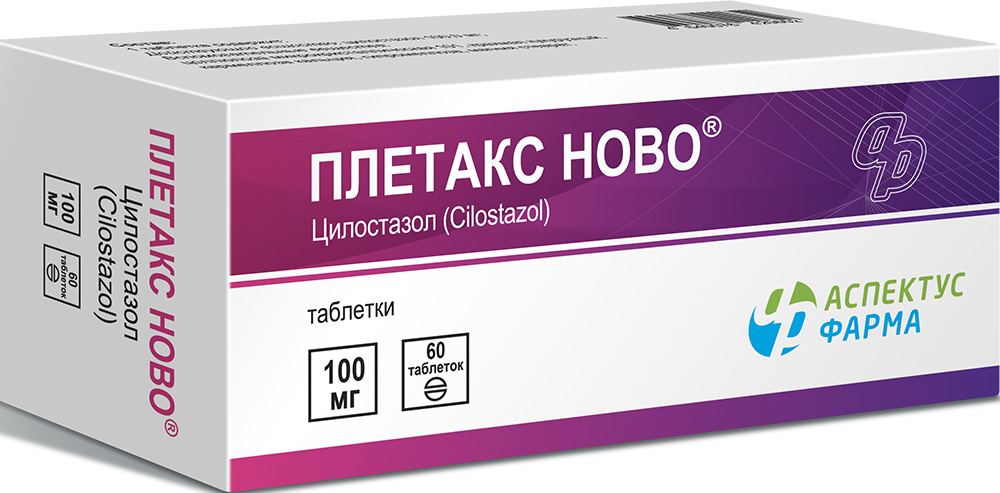 Плетакс Ново 100мг 60 шт. таблетки