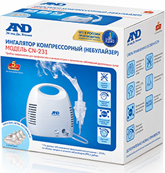 Анд ингалятор компрессорный cn-231 для всей семьи a&d company ltd.