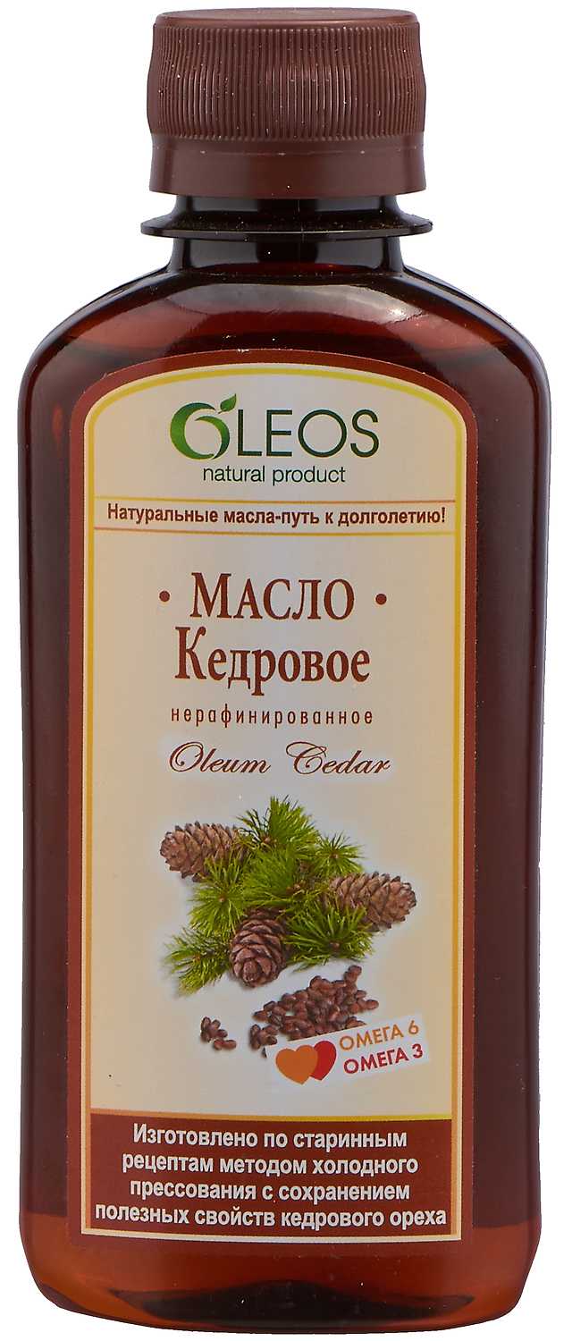 

ОЛЕОС масло пищевое Кедровое (БАД) 200мл