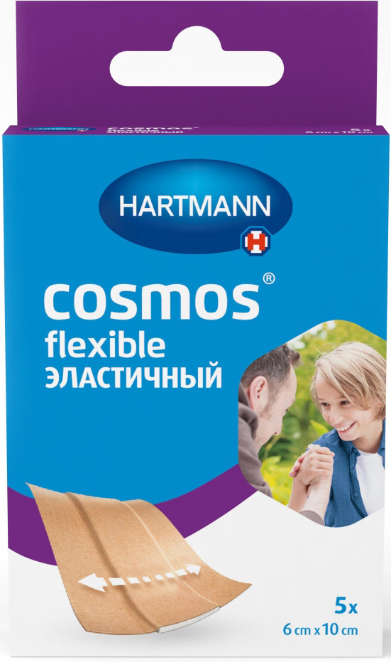 Хартманн Космос Текстильный пластырь 6х10см 5 шт. Paul Hartmann
