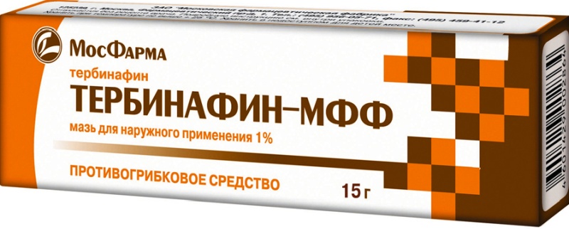 Тербинафин-Мфф 1% 15г мазь Мфф