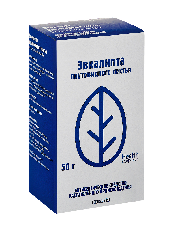 

ЭВКАЛИПТ ЛИСТ 50г Здоровье