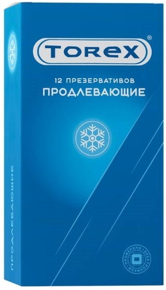 Торекс презервативы Продлевающие 12 шт.