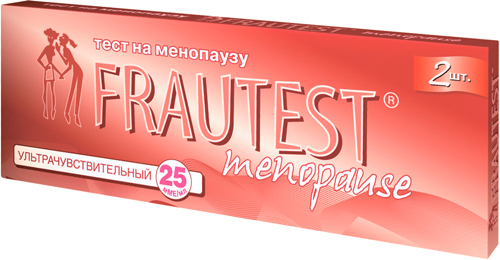 

ФРАУТЕСТ МЕНОПАУЗА тест для определения менопаузы 2 шт.