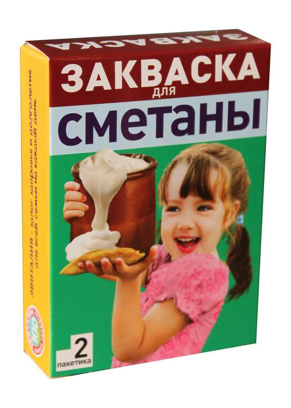 

ЭВИТАЛИЯ ЗАКВАСКА СМЕТАНА 2г 2 шт. пакет