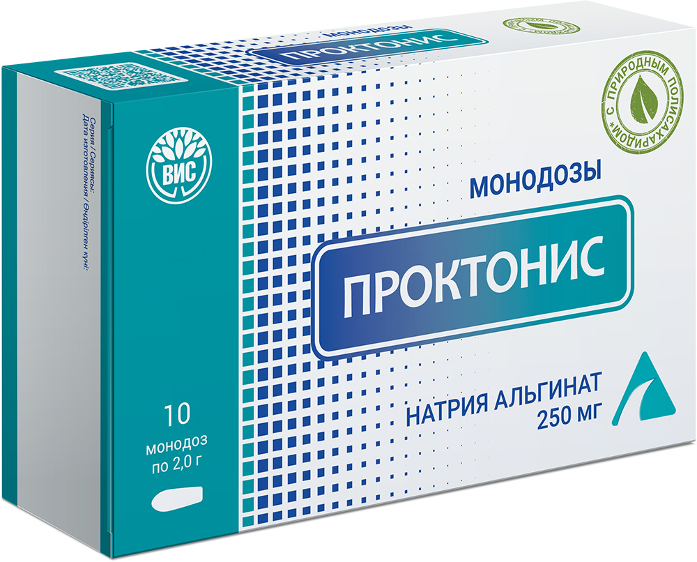 Проктонис крем в монодозах 2г 10 шт.