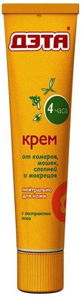 

ДЭТА крем от комаров 45мл