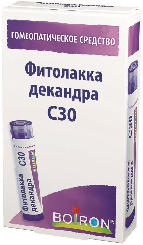 Фитолакка декандра с30 4г гранулы гомеопатические