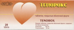 

ТЕНОРОКС таблетки 28 шт.