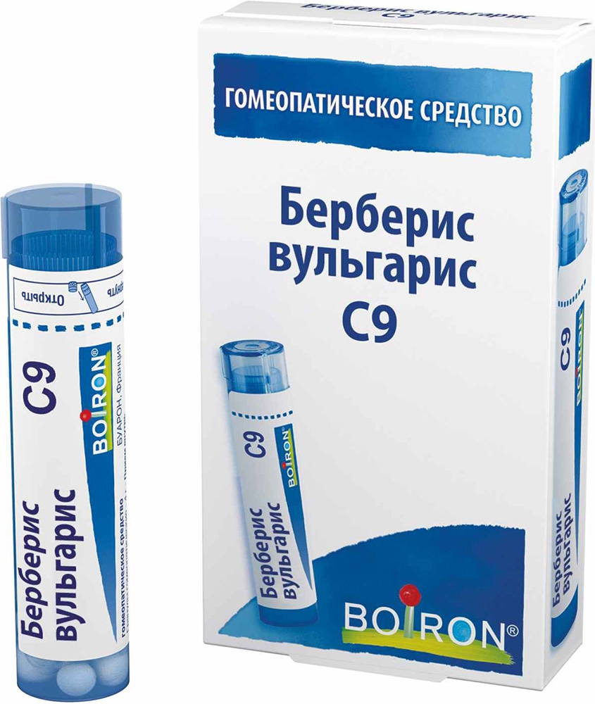 Берберис вульгарис с9 4г гранулы гомеопатические