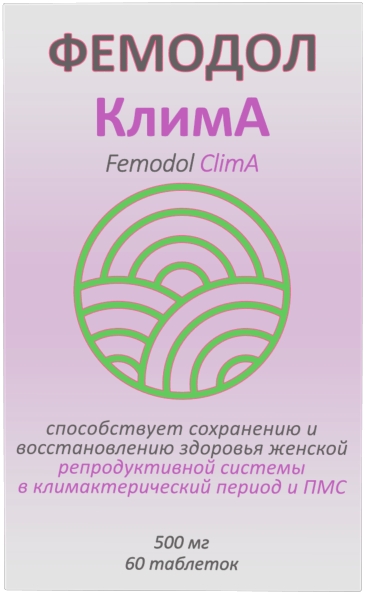 Фемодол Клима таблетки массой 500мг 60 шт.