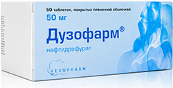 Дузофарм 50мг 90 шт. таблетки покрытые пленочной оболочкой