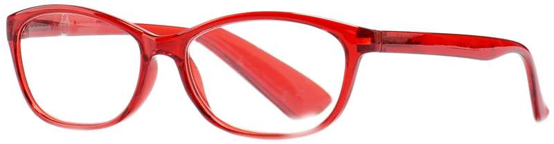 КЕМНЕР ОПТИКС очки корригирующие для чтения глянцевые красные пластик +2,5