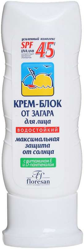 

ФЛОРЕСАН крем-блок от загара SPF45 (Ф113F) 60мл