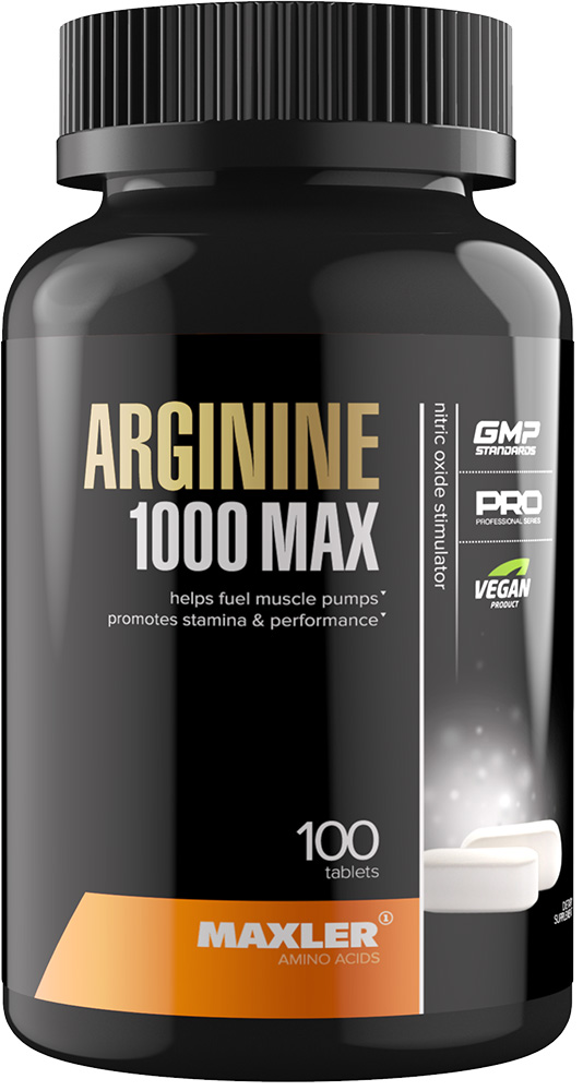 Макслер Аргинин Макс 1000 капсулы 100 шт.
