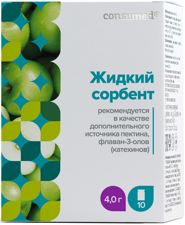 Консумед Жидкий Сорбент 4г 10 шт. Фармакор Продакшн, фото №1