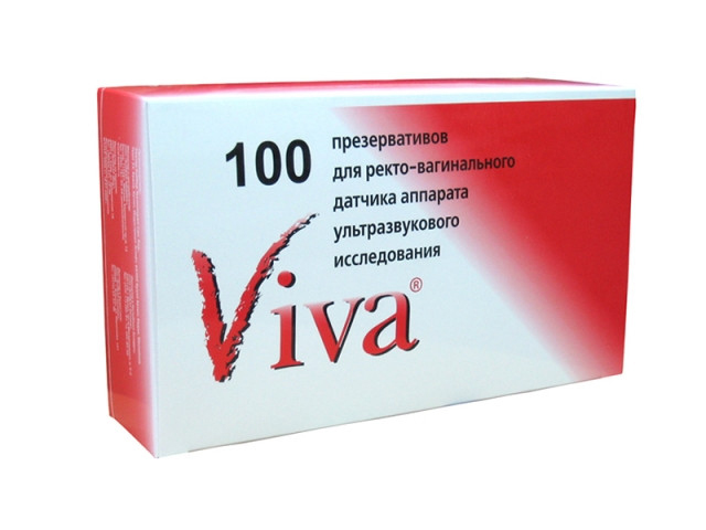 ВИВА презервативы для УЗИ 100 шт.