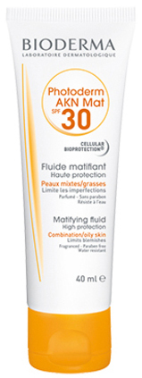 

БИОДЕРМА ФОТОДЕРМ AKN эмульсия SPF40 40мл
