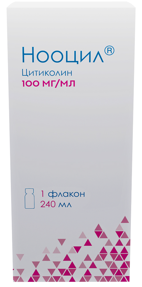 Нооцил 100мг/мл 240мл 1 шт. раствор для приема внутрь