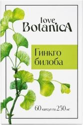 Лав ботаника гинкго билоба капсулы 60 шт.