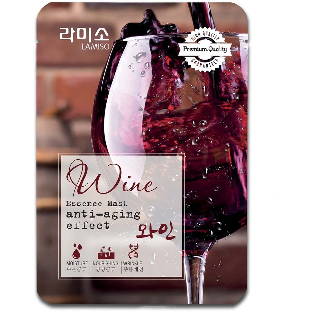 

ЛА МИСО маска для лица с экстрактом Красного вина 23г