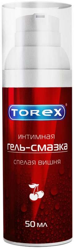 Торекс гель-смазка спелая вишня 50мл