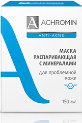 Ахромин Анти-Акне маска распаривающая с минералами для проблемной кожи 150мл