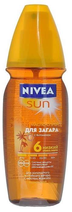 

НИВЕЯ САН масло-спрей для загара SPF6 (85779) 150мл