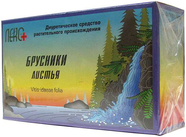 

БРУСНИКА ЛИСТЬЯ 1,5г 20 шт. фильтр-пакет