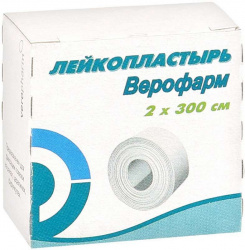 

ПЛАСТЫРЬ ВЕРОФАРМ фиксирующий 2смх300см