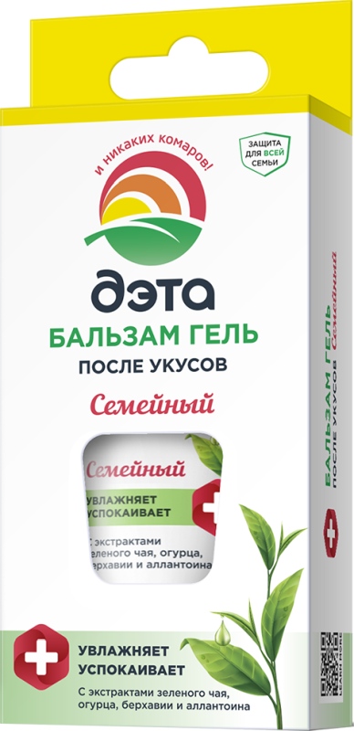 Дэта бальзам-гель после укусов Семейный 20мл