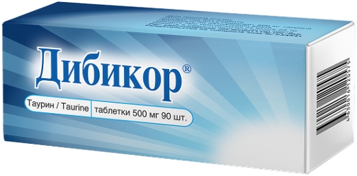 Дибикор 500мг 90 шт. таблетки