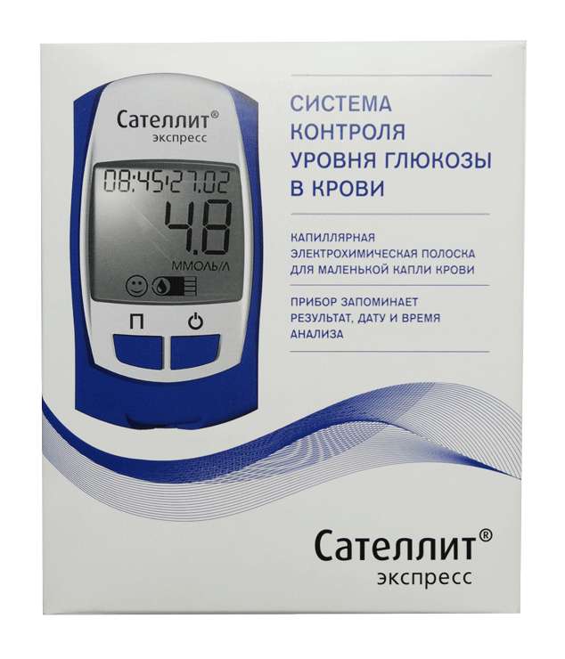 

САТЕЛЛИТ ЭКСПРЕСС ГЛЮКОМЕТР