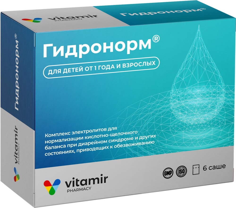 Гидронорм Витамир саше 6 шт.