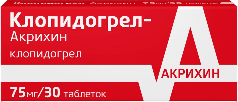 клопидогрел акрихин