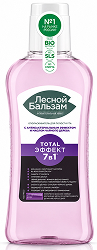 Лесной бальзам ополаскиватель для полости рта тотал эффект 7в1 400мл